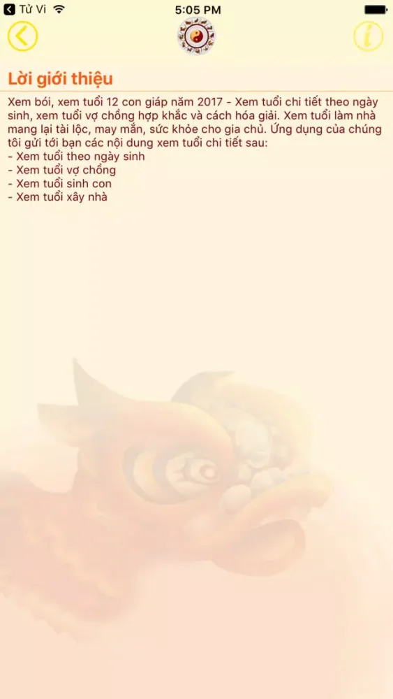 Screenshot di Xem Tuổi 2017 - Bói Tuổi Xây Nhà Online