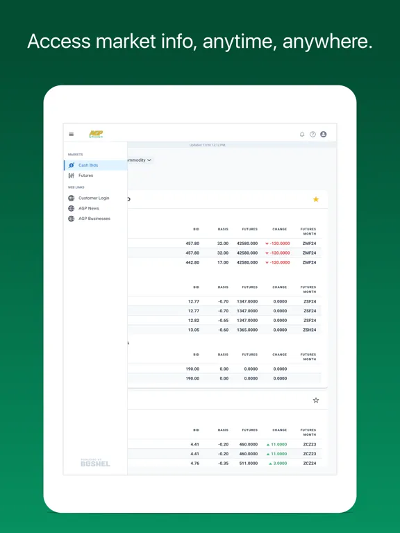 AGP iPad  Screenshots