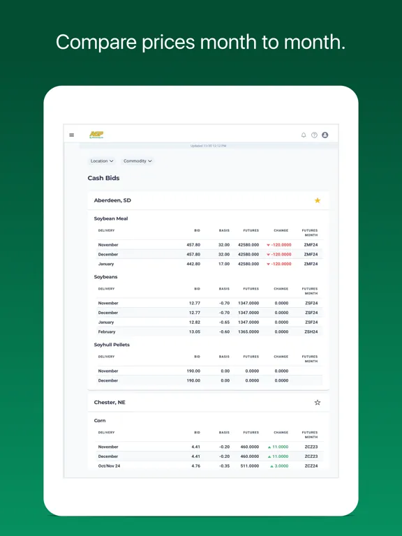 AGP iPad  Screenshots