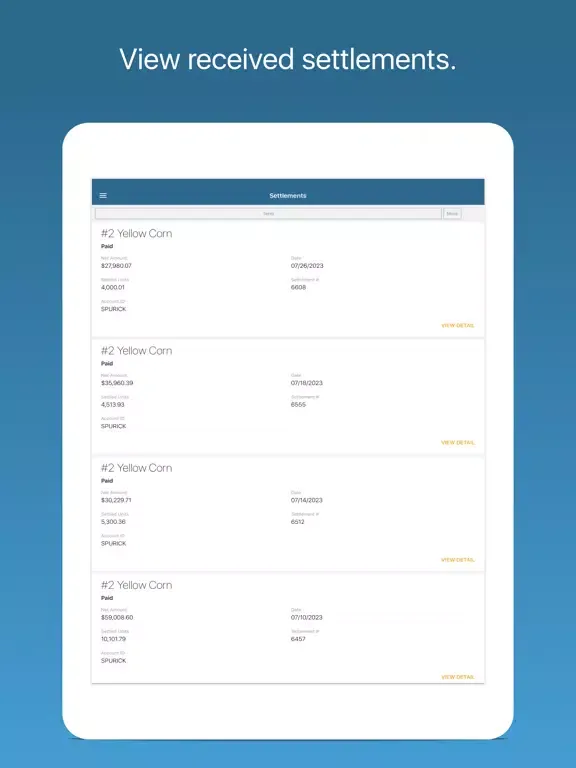 ภาพหน้าจอของ Didion Milling iPad 