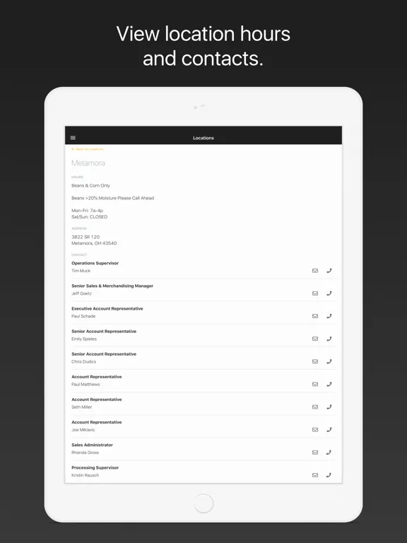 The Andersons Trade Group iPad  Ekran Görüntüleri