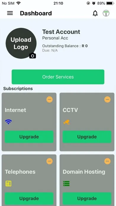 i-Net Telecoms スクリーンショット