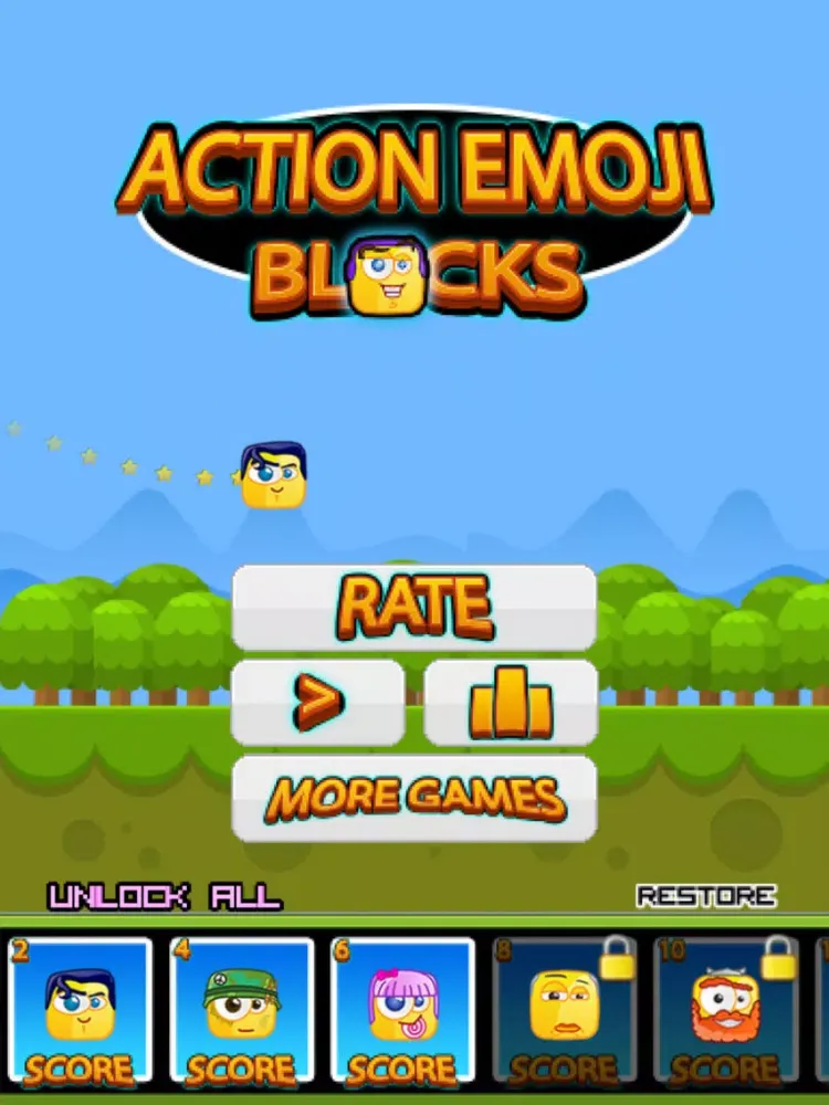 Family Block-heads Super Heroes - Wicked Retry Champs iPad  Screenshots