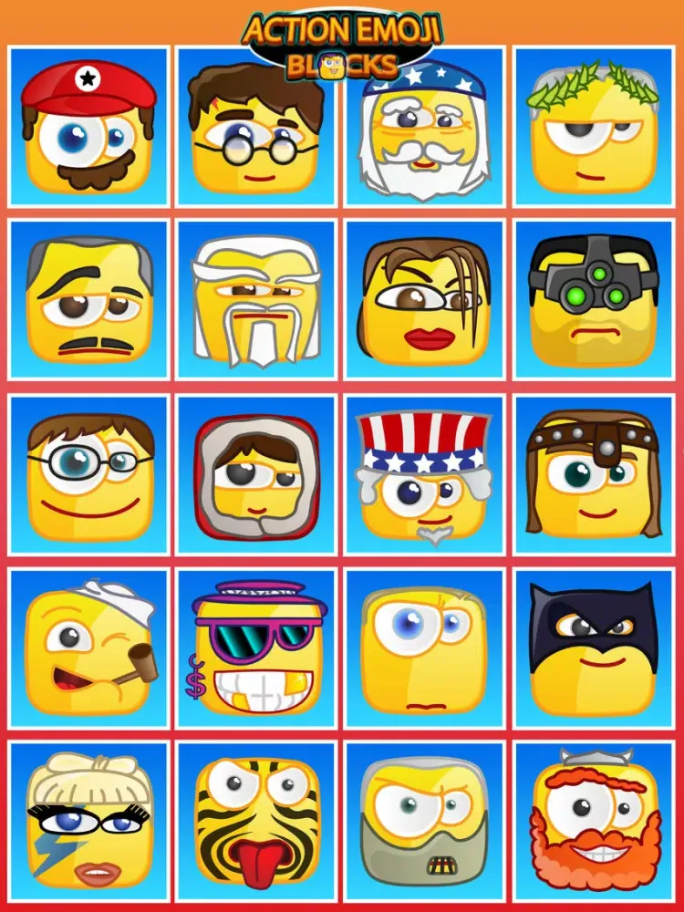 Family Block-heads Super Heroes - Wicked Retry Champs iPad  Screenshots