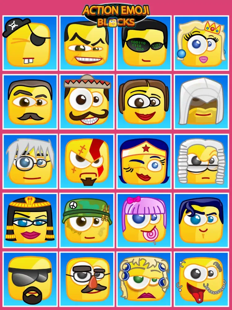 Family Block-heads Super Heroes - Wicked Retry Champs iPad  Screenshots