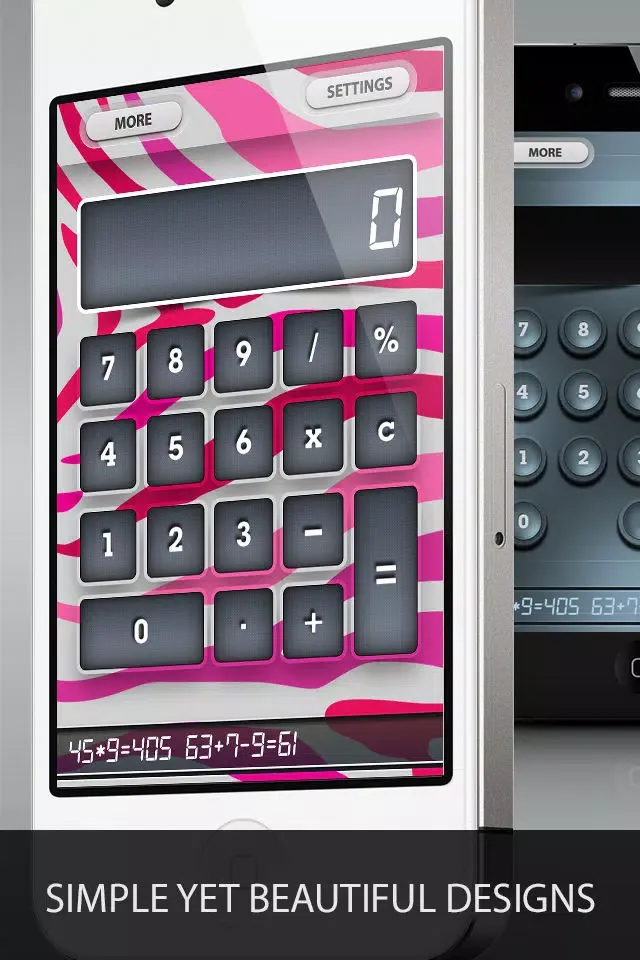 Zrzuty ekranu Cool Pocket Calculator PRO