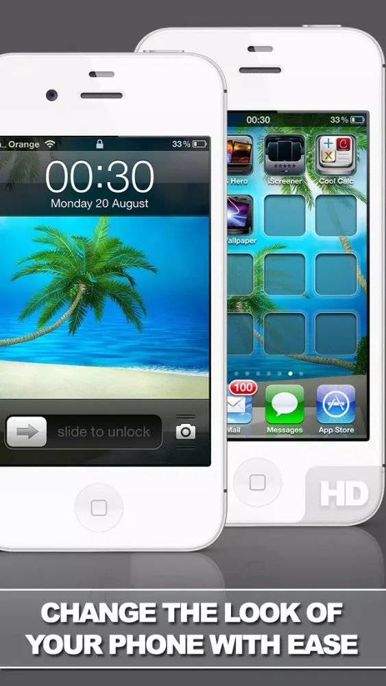 Screenshot di iScreener Free - Themes and Wallpaper to change the look of Your Phone Screens
