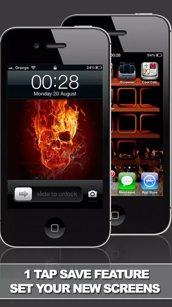 Screenshot di iScreener Free - Themes and Wallpaper to change the look of Your Phone Screens