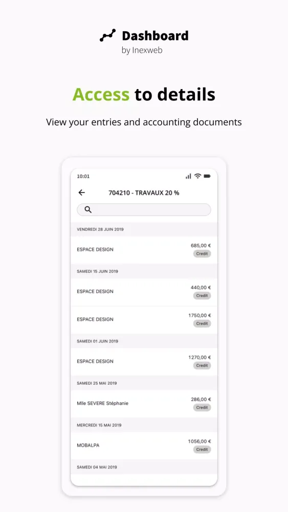 Скриншоты Dashboard by Inexweb