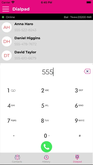 Tangkapan skrin ASTPP PRO DIALER 5.0