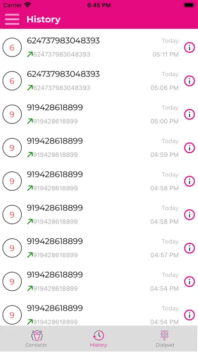 Tangkapan skrin ASTPP PRO DIALER 5.0