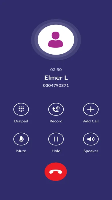 Fonimo VoIP Softphone سکرین شاٹس