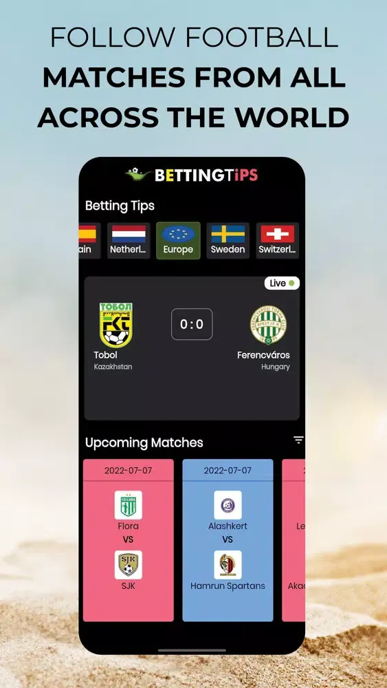 Capturas de tela do Bettingtipsapp