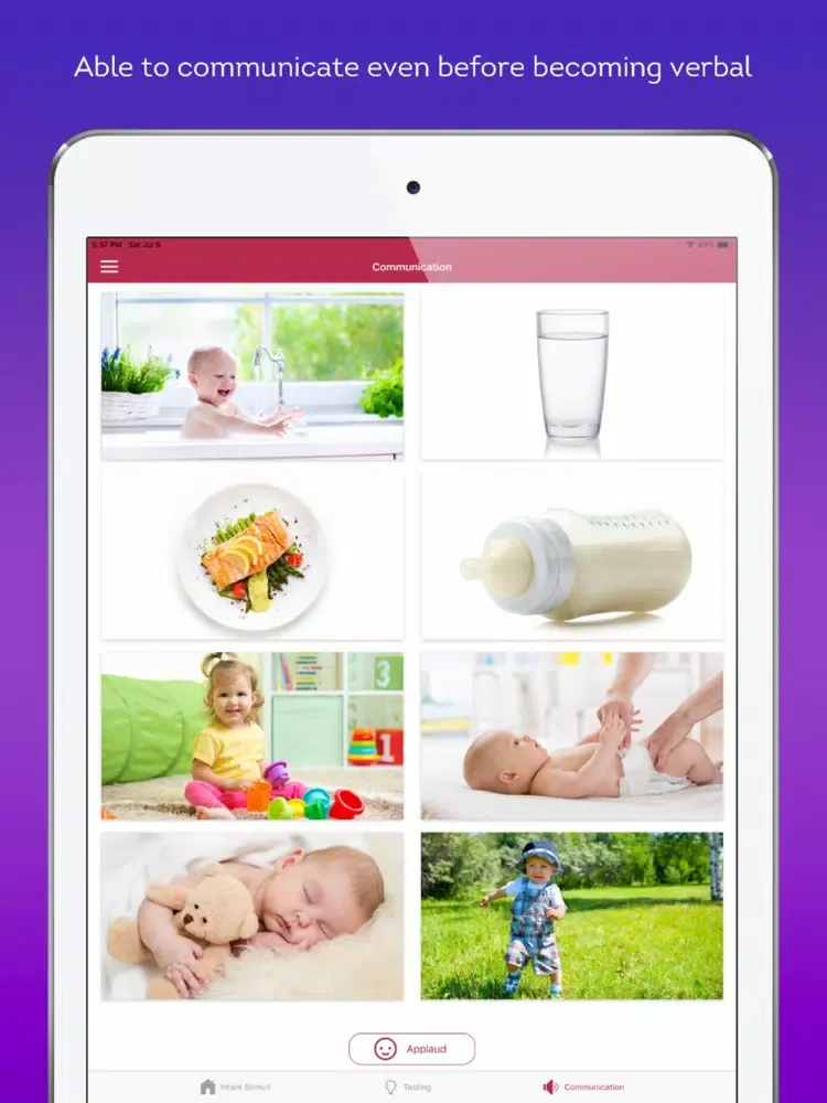Infant Stimuli iPad  স্ক্রিনশট