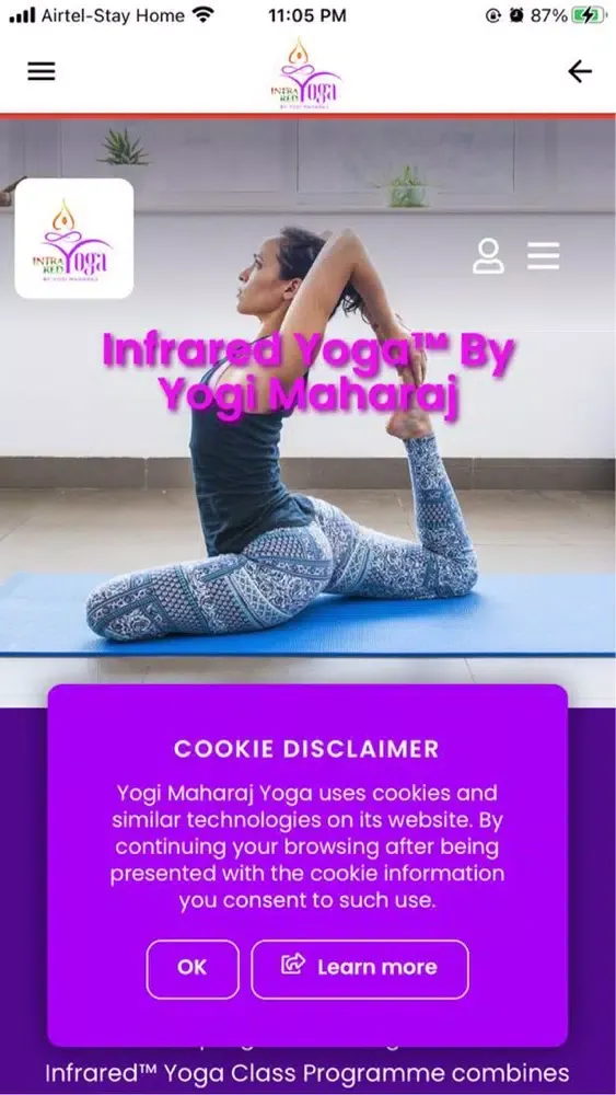 Zrzuty ekranu Infrared Yoga
