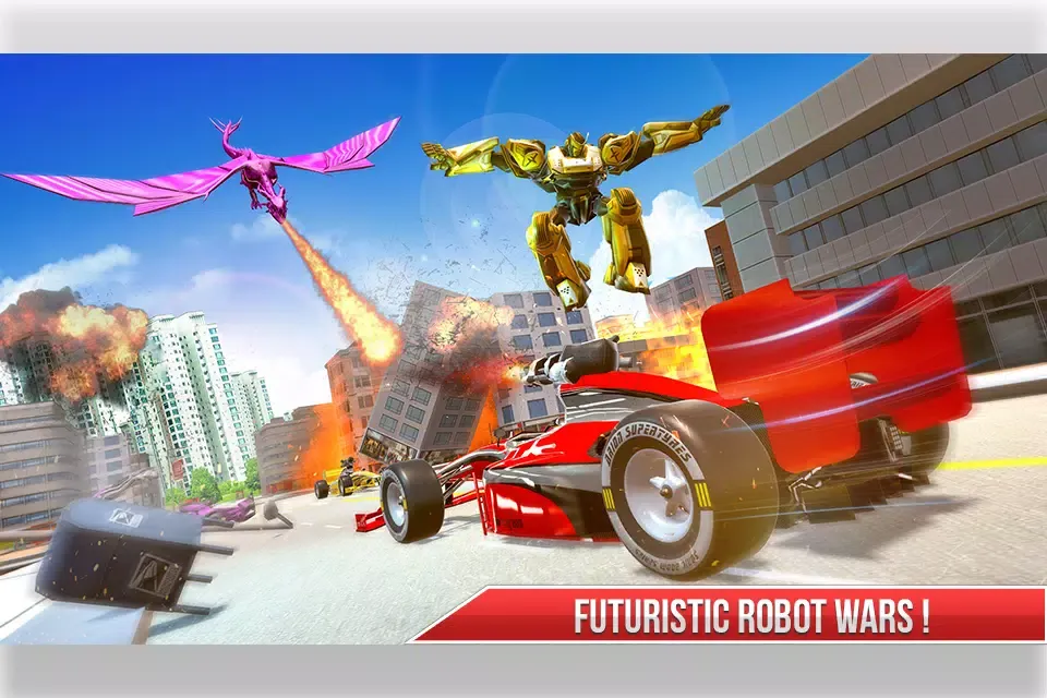 Dragon Robot - Car Robot Game 스크린샷