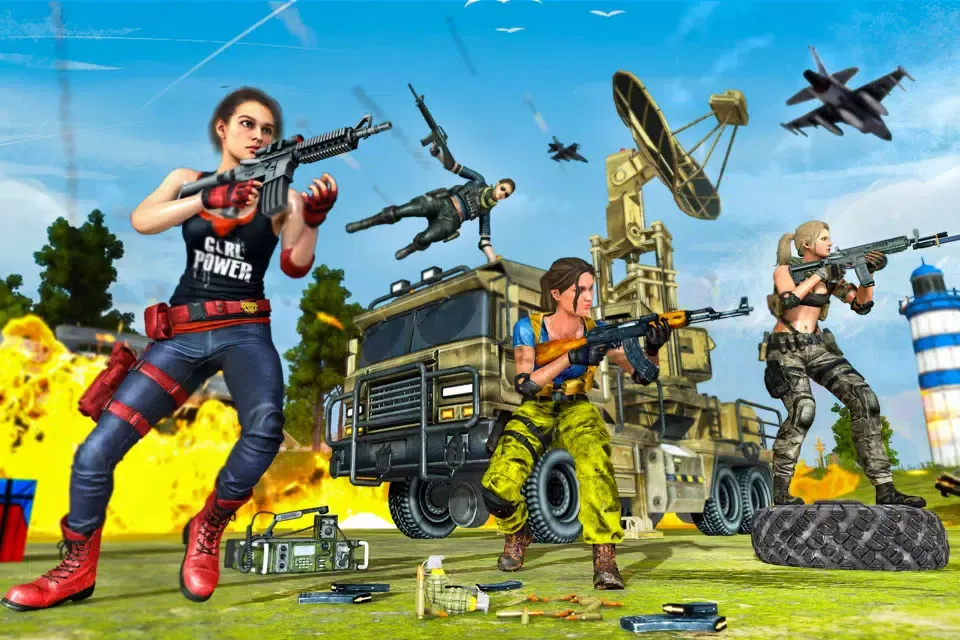 FPS Shooting Strike Game Screenshots