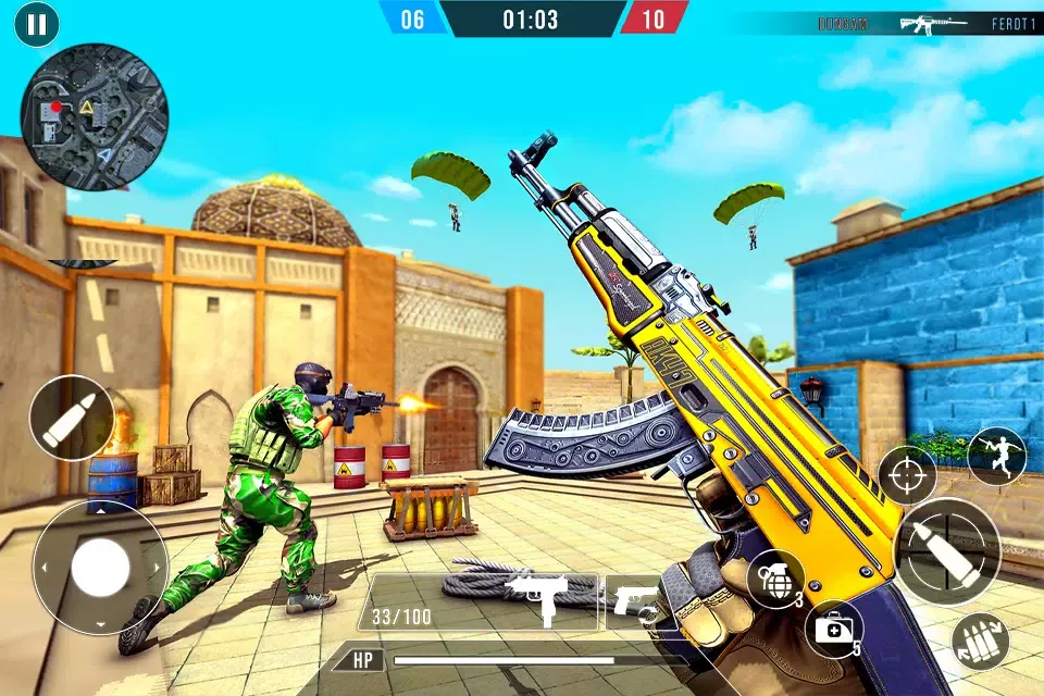 FPS Commando Shooting Strike 스크린샷