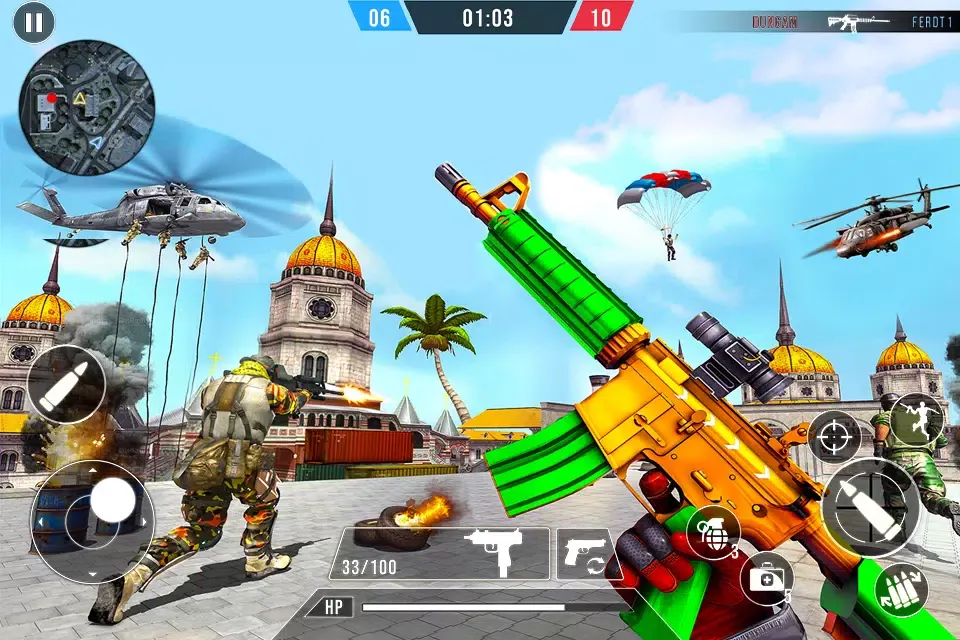 FPS Commando Shooting Strike 스크린샷