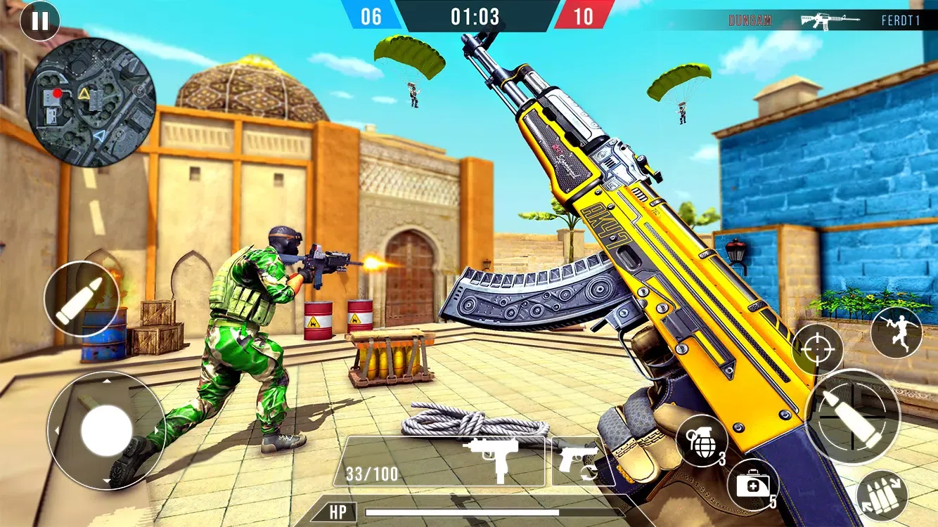 FPS Commando Shooting Strike 스크린샷