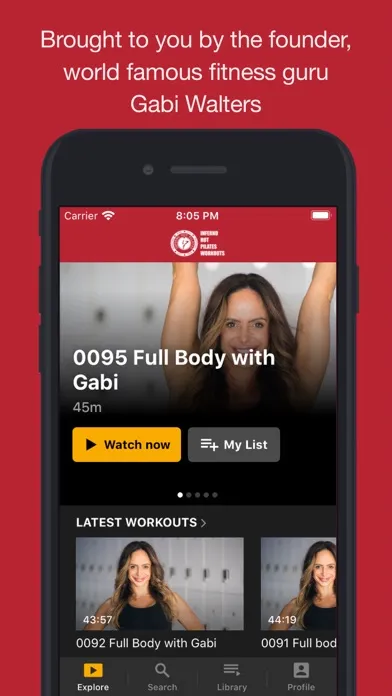 Inferno Hot Pilates Workouts স্ক্রিনশট