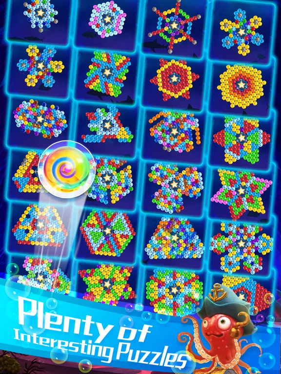 Captain Bubble-Spin And Shoot iPad  سکرین شاٹس