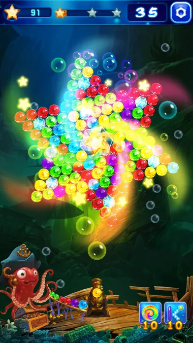 Captain Bubble-Spin And Shoot سکرین شاٹس