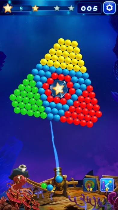 Captain Bubble-Spin And Shoot سکرین شاٹس