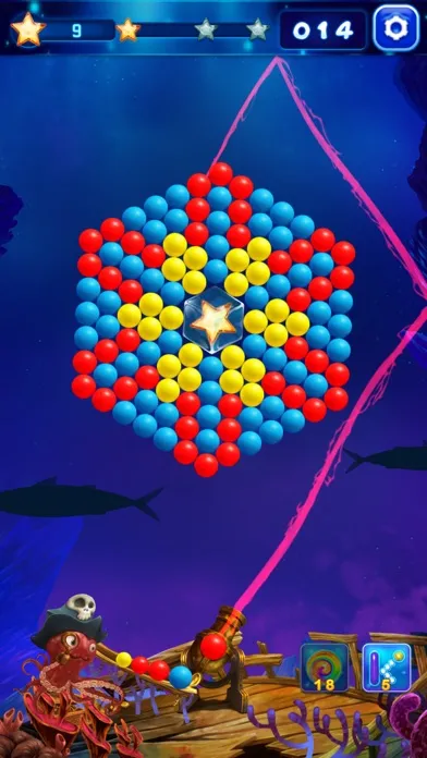 Captain Bubble-Spin And Shoot سکرین شاٹس