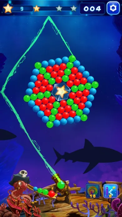 Captain Bubble-Spin And Shoot سکرین شاٹس
