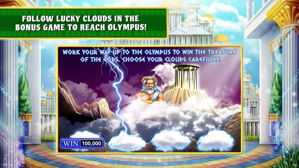 Mythology Free Slots Screenshots