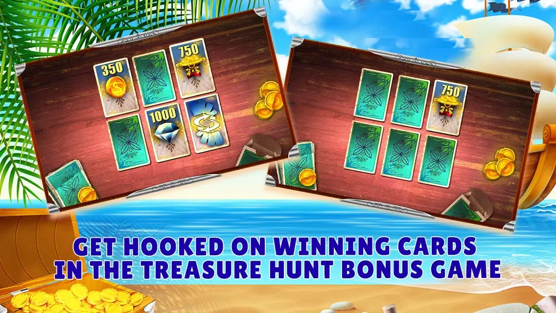 Capturas de tela do Slots Pirates Treasure - Free Slot Machine Game