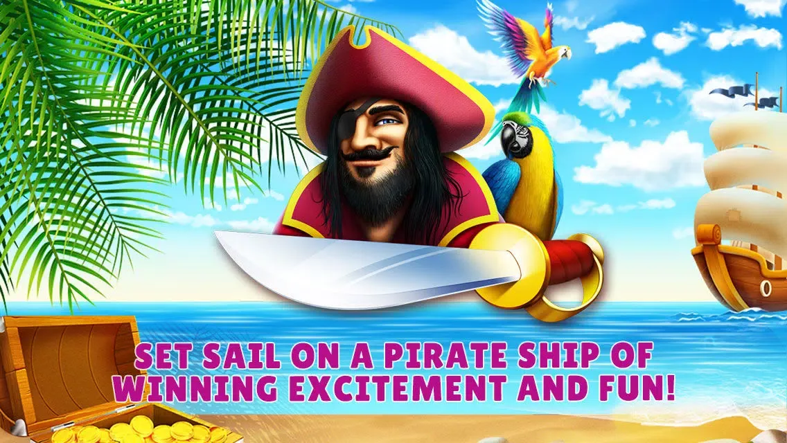 Capturas de tela do Slots Pirates Treasure - Free Slot Machine Game