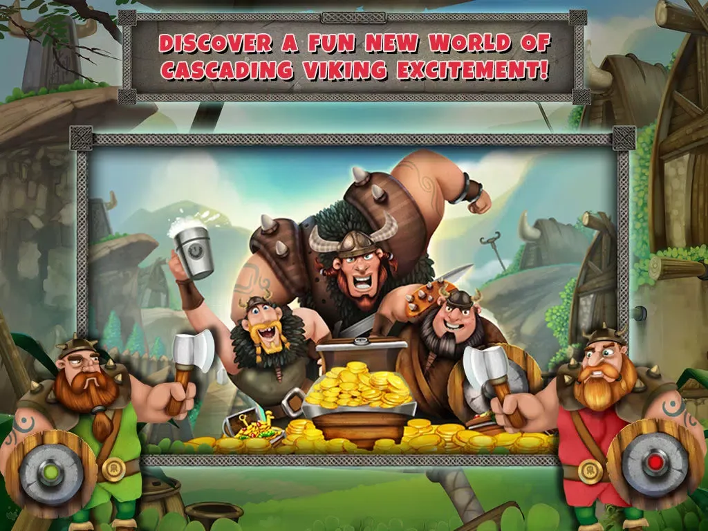 Captures d'écran de Slots Vikings Free Vegas Casino iPad 