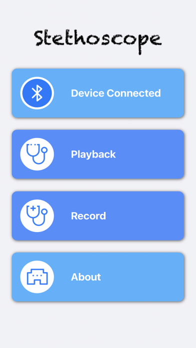 Smart Stethoscope Screenshots