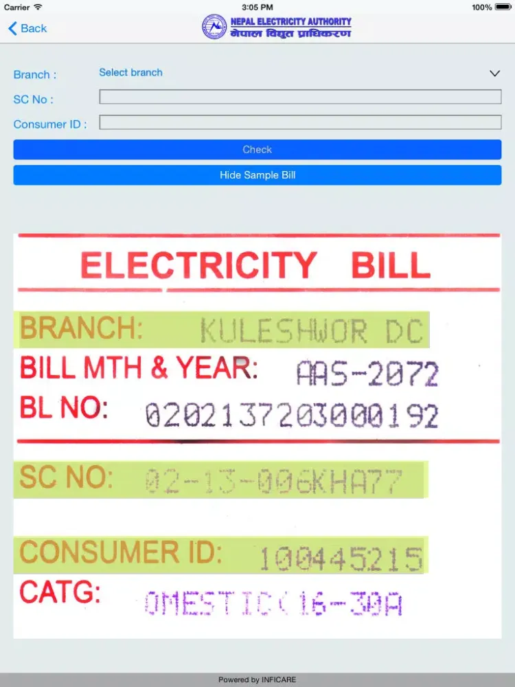 Скриншоты Nepal Electricity Authority iPad 