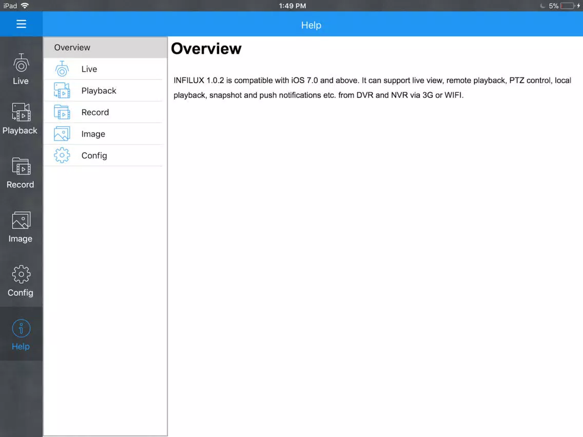 INFILUX iPad  سکرین شاٹس