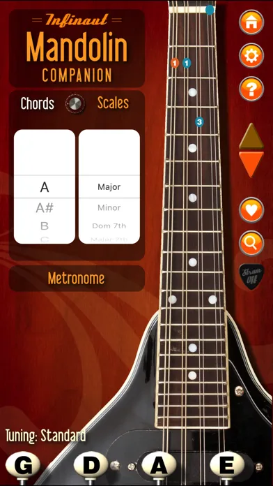 Mandolin Companion スクリーンショット