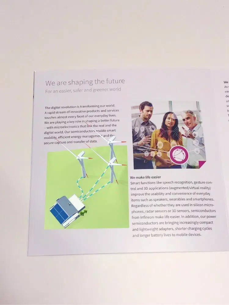 Capturas de pantalla de Infineon at a glance iPad 
