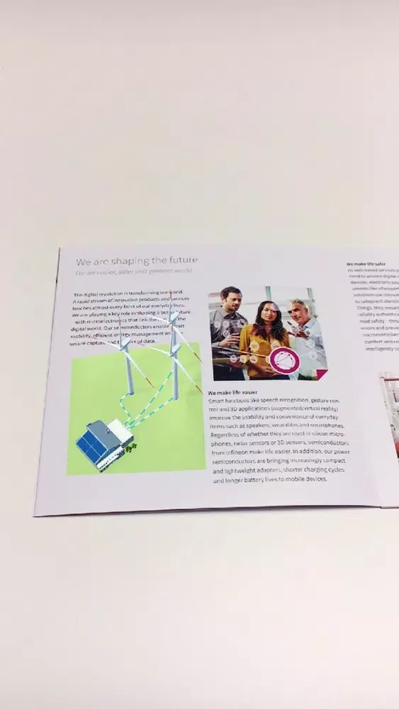 Capturas de pantalla de Infineon at a glance