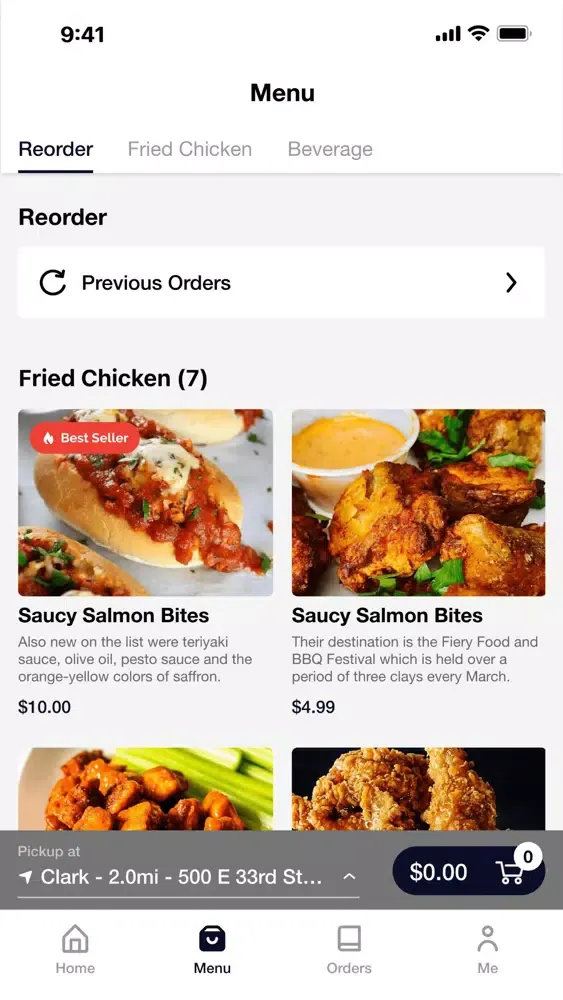 Saucy Fried Chicken應用截圖