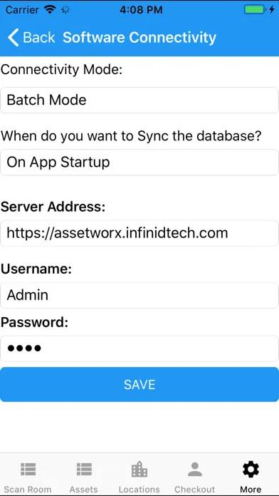 AssetWorx سکرین شاٹس