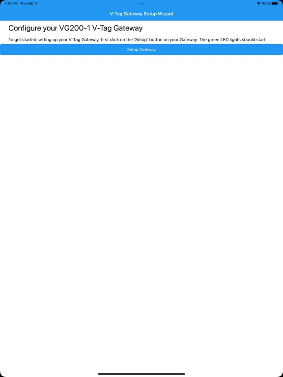 صور V-Tag Gateway Wizard iPad 