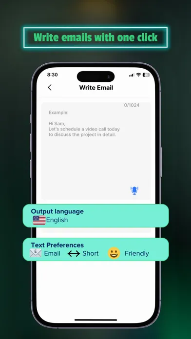 Typely: Ai Email Writer स्क्रीनशॉट