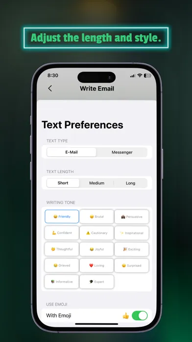 Typely: Ai Email Writer स्क्रीनशॉट