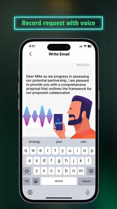 Typely: Ai Email Writer स्क्रीनशॉट