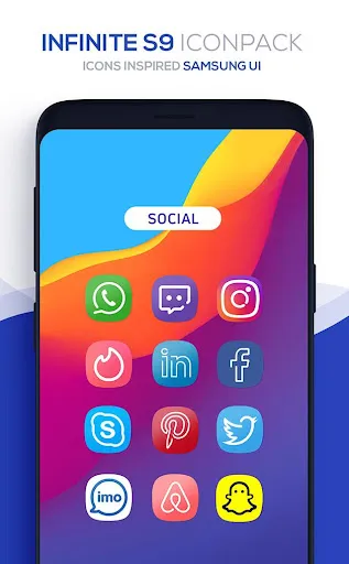 Capturas de pantalla de Infinite Icon Pack