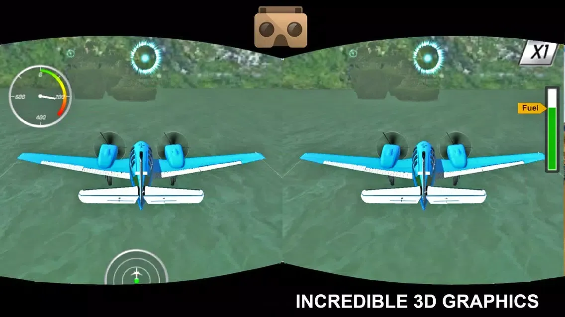 VR Flight Pilot : 3D Airplane Sim-ulator Game-s应用截图