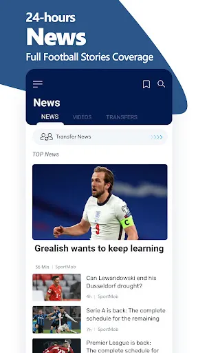 SportMob - Live Scores & News Screenshots