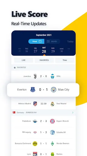 SportMob - Live Scores & News Screenshots